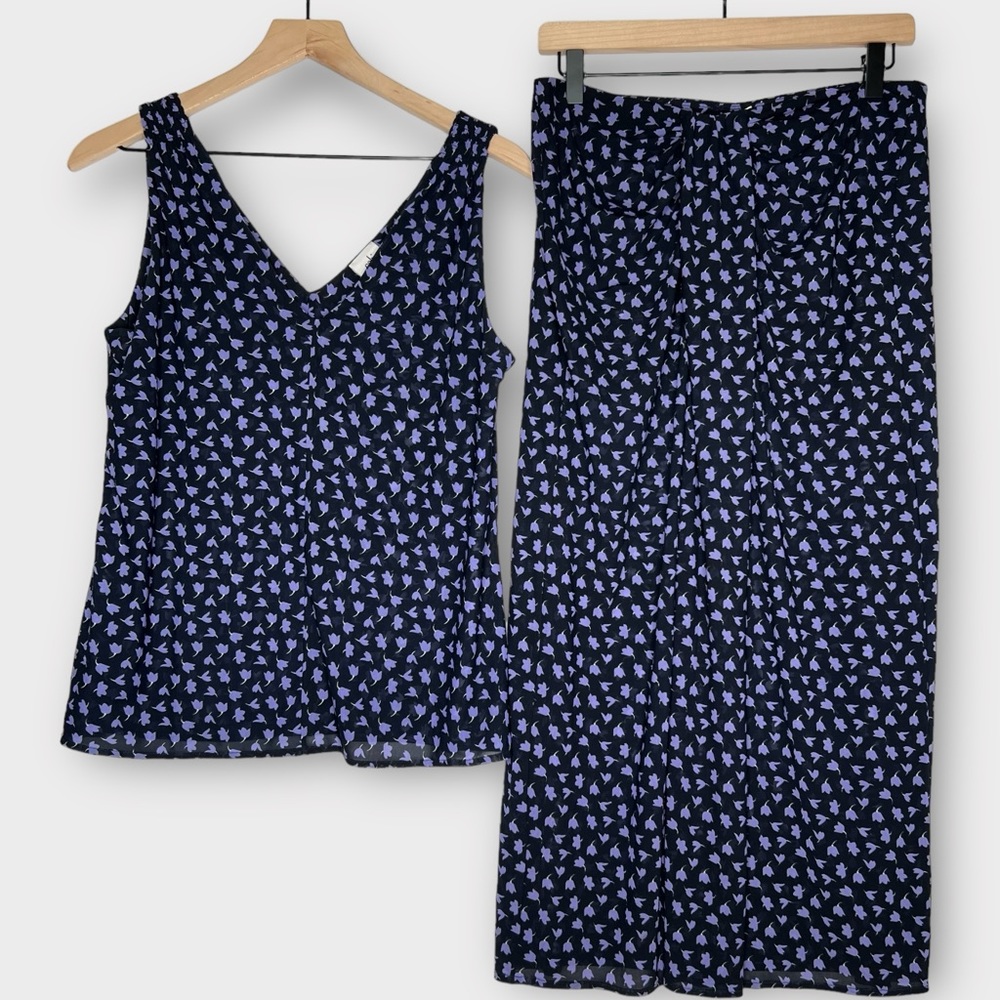 CABI Island Floral Skirt Set